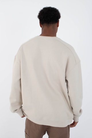 Fleece Sweater - Beige
