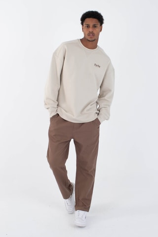 Fleece Sweater - Beige