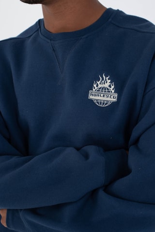 Fleece Sweater - Blauw
