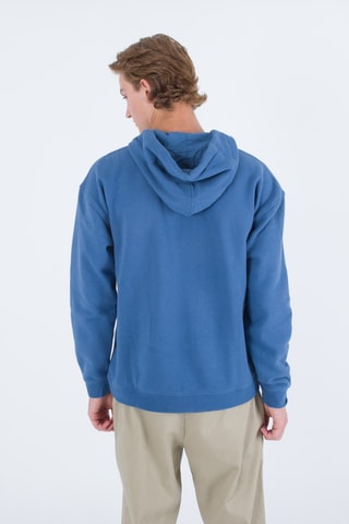 Fleece Sweater met Capuchon - Blauw