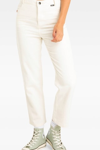 Broek Relaxed - Wit - Grijs