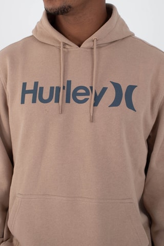 Fleece Sweater met Capuchon - Beige