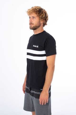 T-shirt Regular - Zwart  - Wit en zwart
