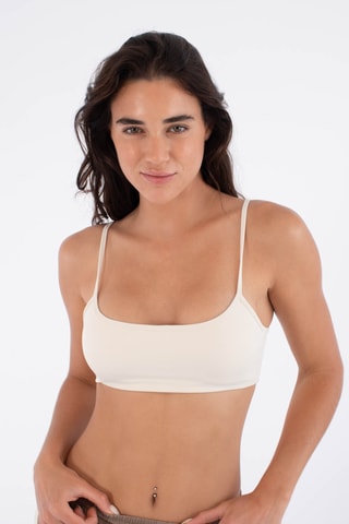 Sportbeha - Beige