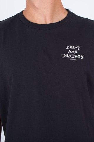 Biologisch Katoenen T-shirt - Zwart
