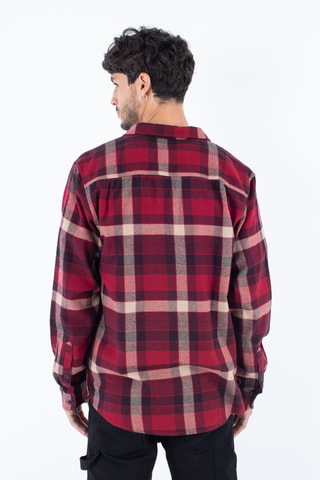 Biologisch Katoenen Blouse - Rood