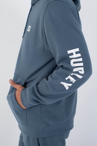 Fleece Sweater met Capuchon - Groen