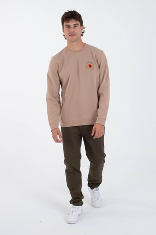 Fleece Sweater - Beige