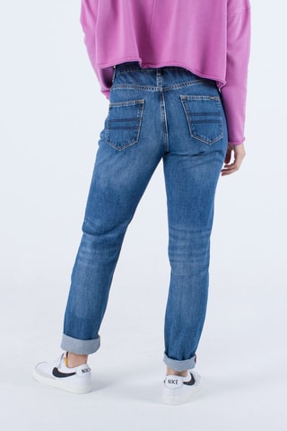 Jeans Relaxed Fit - Blauw - Wit en blauw
