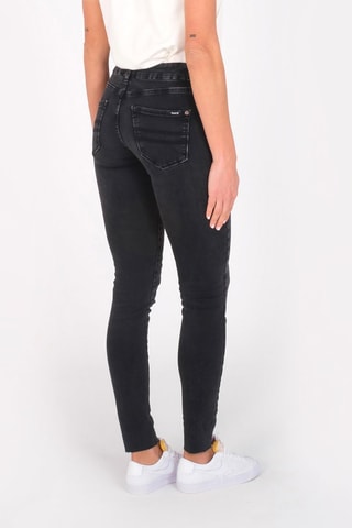 Jeans Skinny Fit - Zwart - Wit en zwart