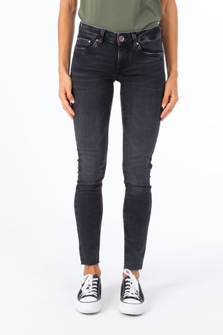Skinny Jeans Hoge Taille - Zwart - Zwart