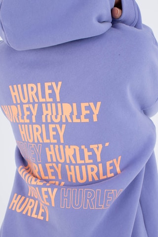 Fleece Sweater met Capuchon - Paars