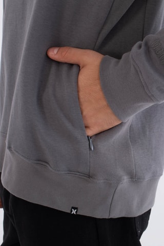 Fleece Sweater met Capuchon - Zwart