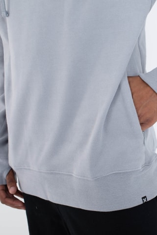 Fleece Sweater met Capuchon - Blauw