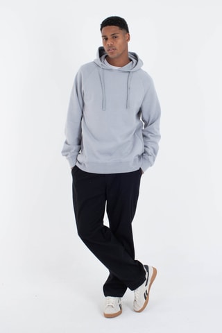 Fleece Sweater met Capuchon - Blauw
