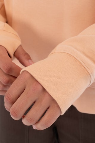 Fleece Sweater met Capuchon - Roze