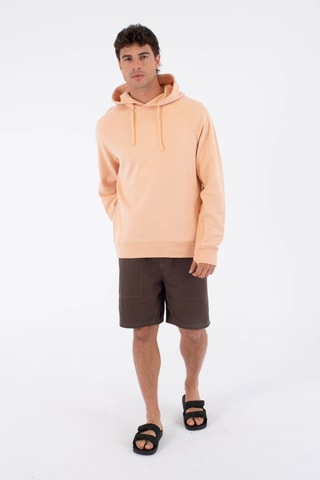 Fleece Sweater met Capuchon - Roze