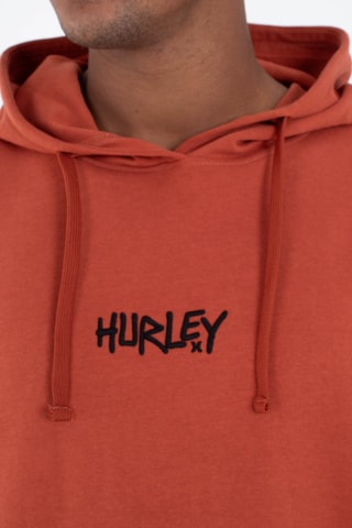 Fleece Sweater met Capuchon - Rood