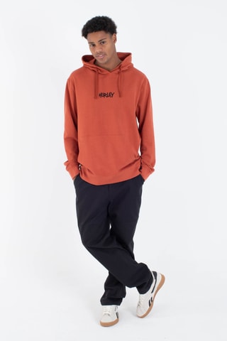 Fleece Sweater met Capuchon - Rood