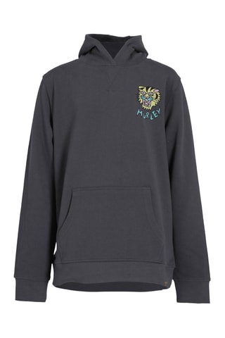 Fleece Sweater met Capuchon - Grijs