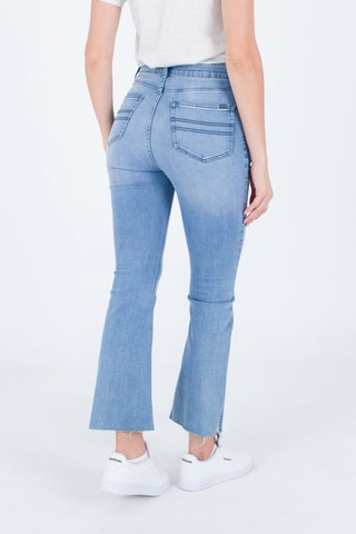 Jeans Slim Fit - Blauw - Wit en blauw