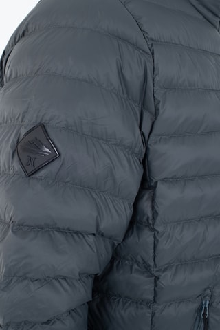 Gewatteerde Jas met Capuchon - Blauw