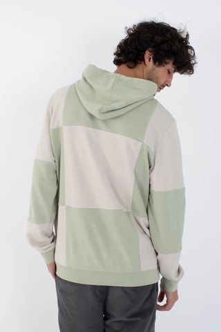 Fleece Sweater met Capuchon - Groen