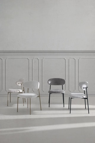 4 chaises - 55 x 80 x 54 cm