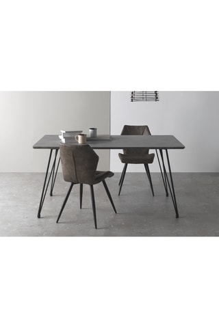 Table à manger - Gris