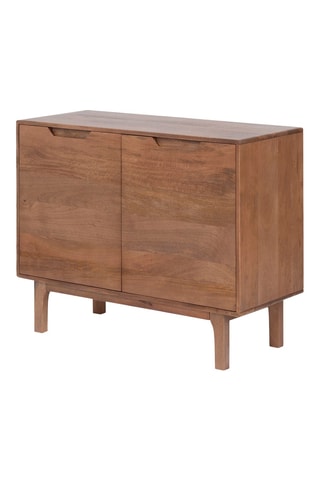 Buffet 2 portes en manguier - 100 x 40 x 80 cm