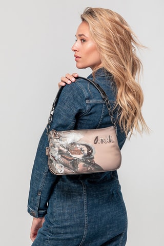 Sac porté épaule - Beige