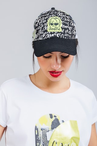 Casquette - Noir et jaune