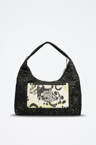Sac porté épaule - Noir et blanc