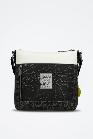 Sac bandoulière - Noir et blanc