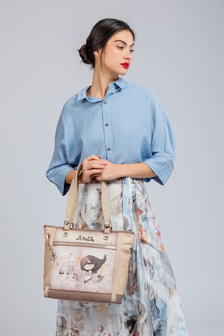 Sac porté épaule - Beige
