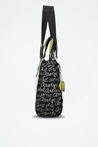 Sac porté épaule - Noir et blanc