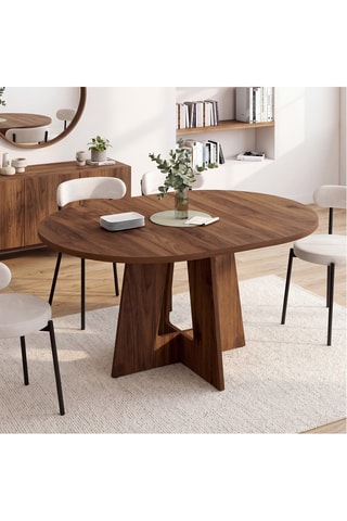 Table à manger extensible Héloïse - 110/150 x 110 x 75 cm