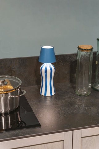 Lampe à poser LED Poldina Stopper - Bleu - 2,2 W