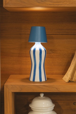 Lampe à poser LED Poldina Stopper - Bleu - 2,2 W