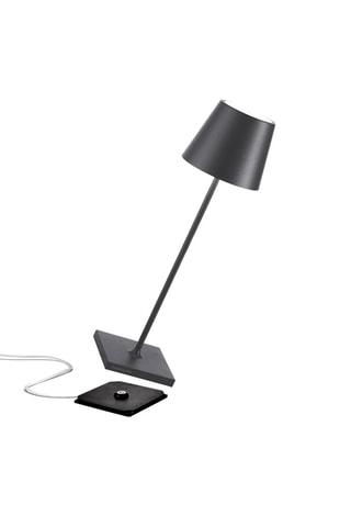 Lampe à poser LED Poldina - Gris foncé - 2,2 W
