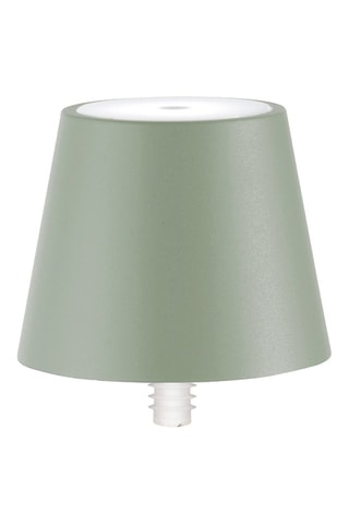 Lampe à poser LED Poldina Stopper - Vert sauge - 2,2 W
