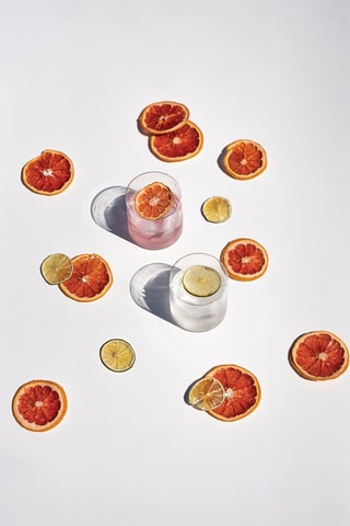 6 verres à eau en cristallin Chiaro di Luna - 35 cl
