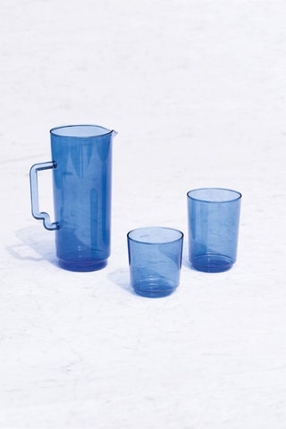 4 verres à eau en verre borosilicate Zigup - 51 cl