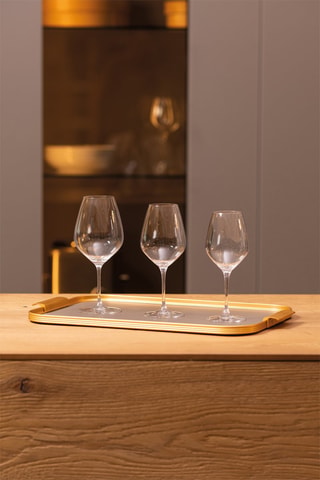 6 verres à vin Solution - 36 cl