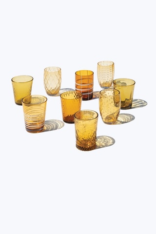6 verres à eau Melting Pot - 38 cl