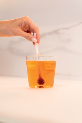 2 verres à cocktails et cuillère mélangeuse Spritzometro - 38,5 cl