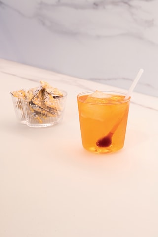2 verres à cocktails et cuillère mélangeuse Spritzometro - 38,5 cl