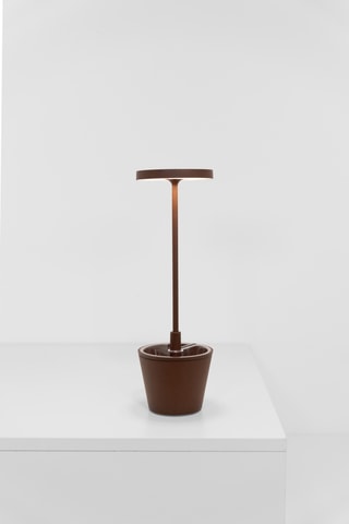 Lampe à poser LED Poldina Reverso - Marron - 2,2 W
