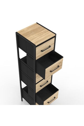 Commode 6 tiroirs Iris - 30 x 120 x 30 cm