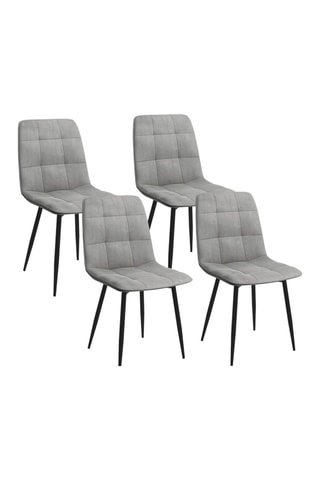 4 chaises Linda - 46 x 86 x 57 cm